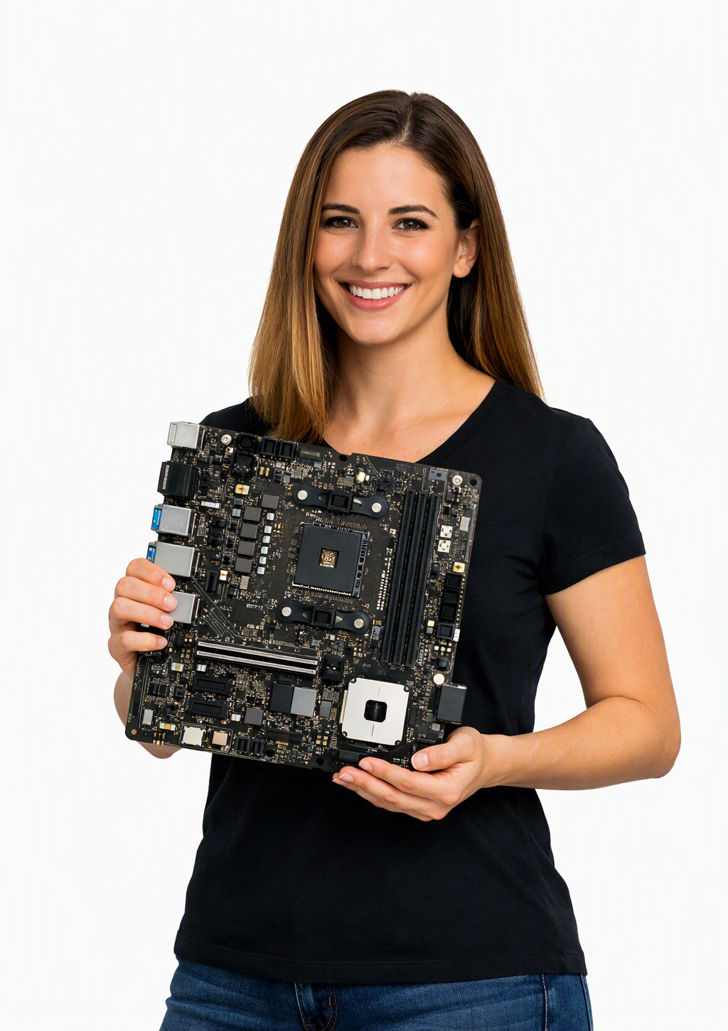 Técnico de M-Technology listo para ayudarte
